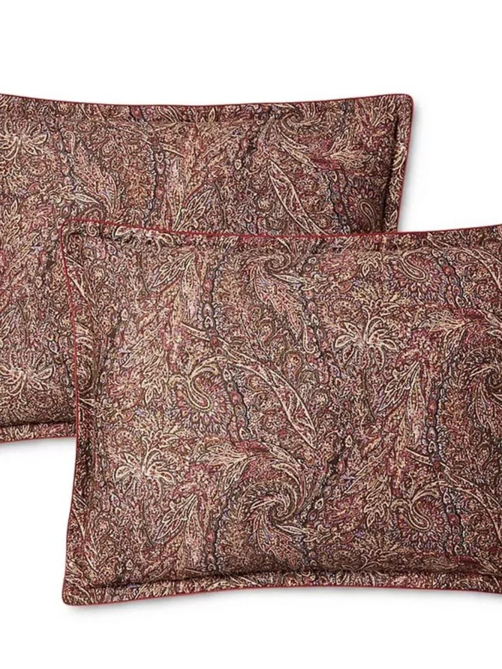 NEW 3-pc Ralph Lauren HALLIE Paisley Full/Queen Cotton Comforter Set MSRP $355